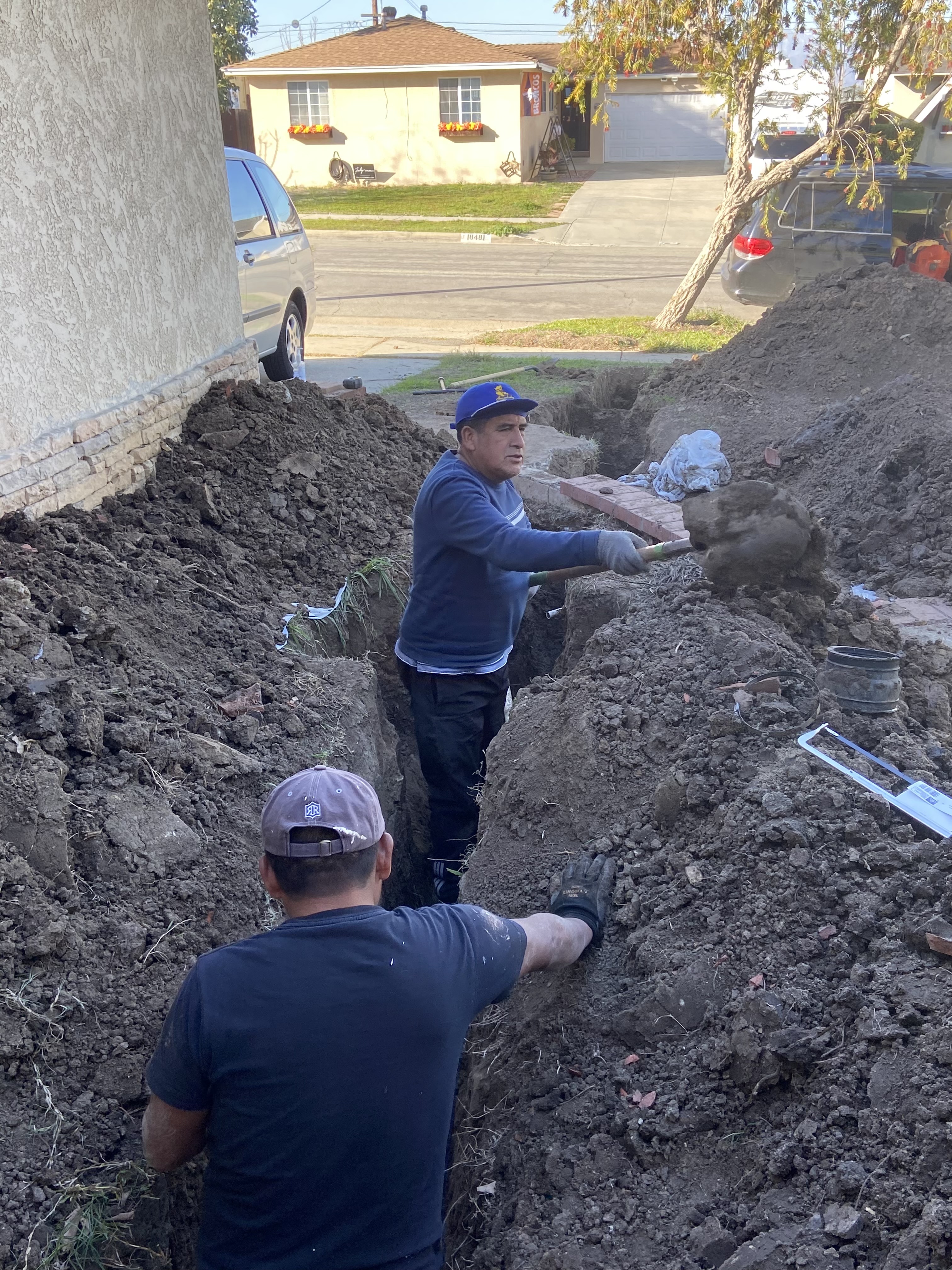 Professional pipe installation